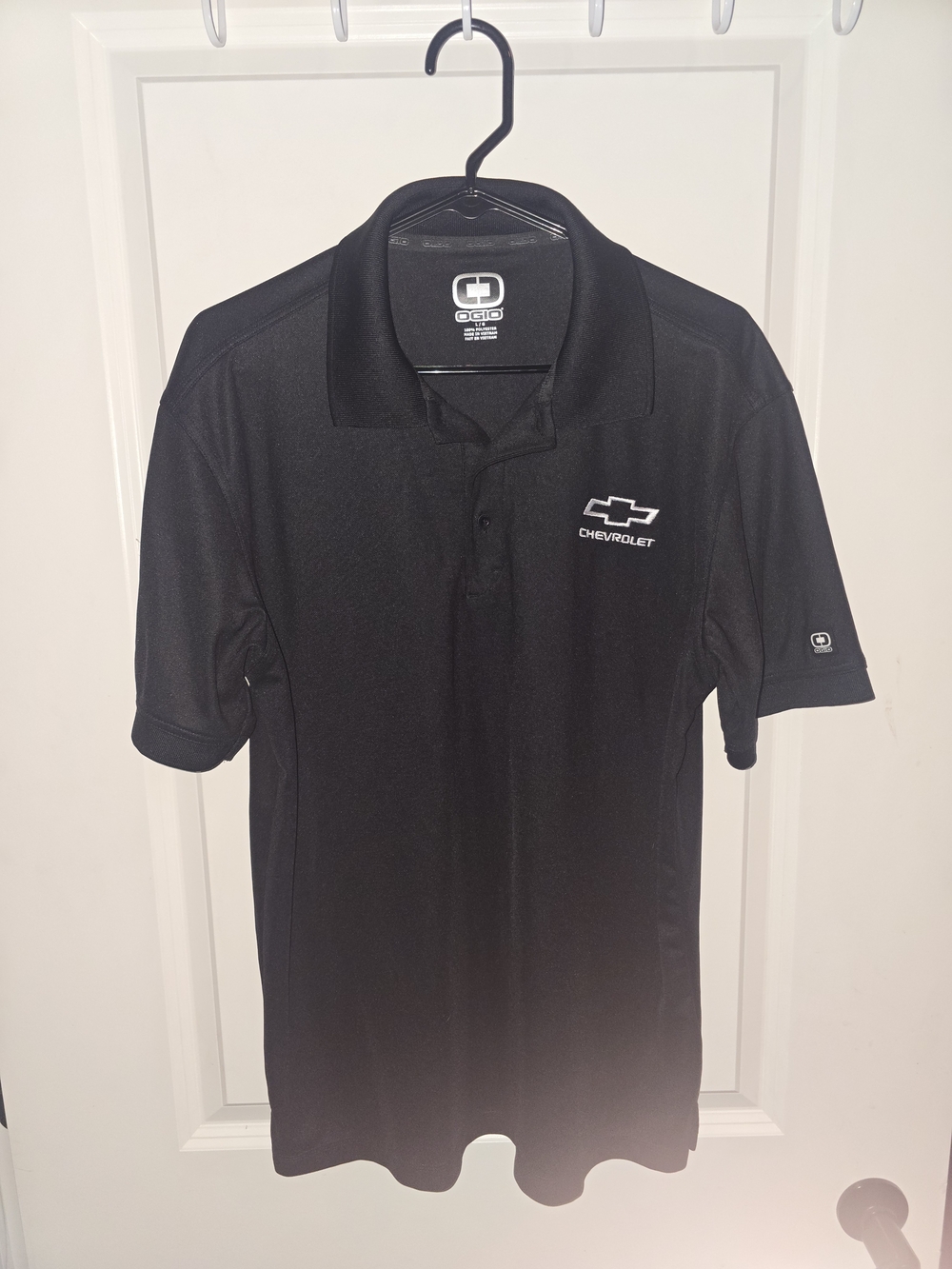 OGIO Black Chevrolet Logo Polo Shirt